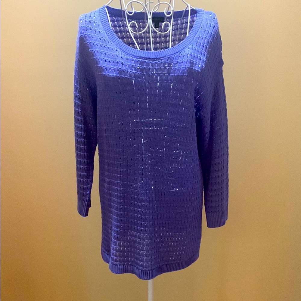 Talbots Lavender Knit Top
